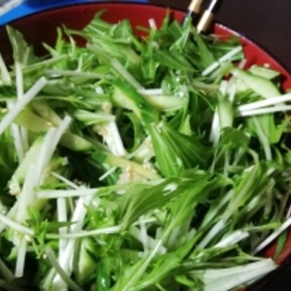 葉っぱ系の野菜が嫌いな息子がおかわりしてくれた！おいしかったです。ごちそうさまでした。